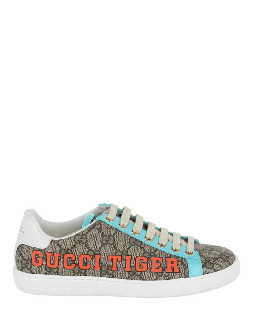 Gucci Ace GG Supreme ' Tiger Print' Sneakers 1