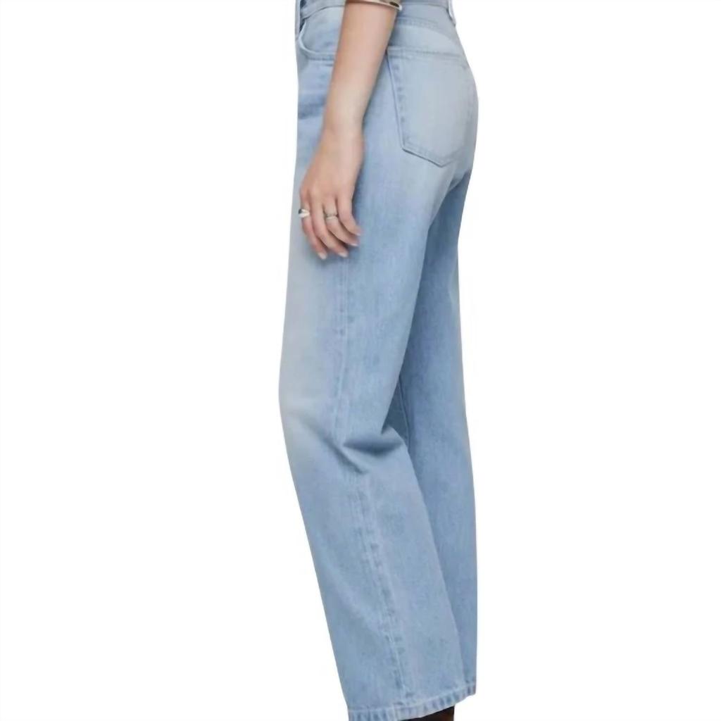 Re/Done Re/Done - 70s Easy Straight Crop Jeans