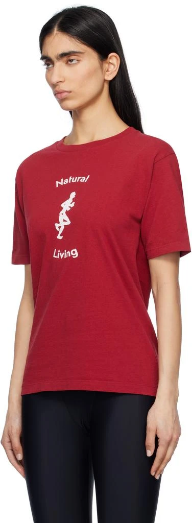 District Vision Red California Cotton T-shirt 4