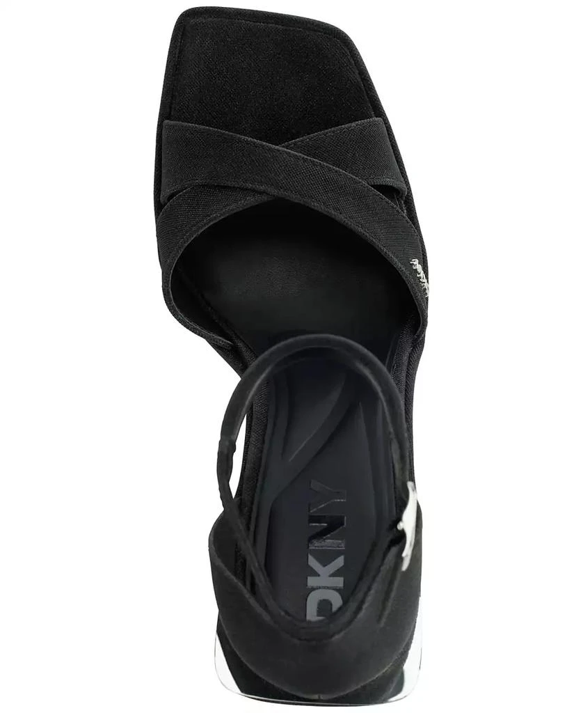 DKNY Women's Linda Strappy Square-Toe Sandals 4