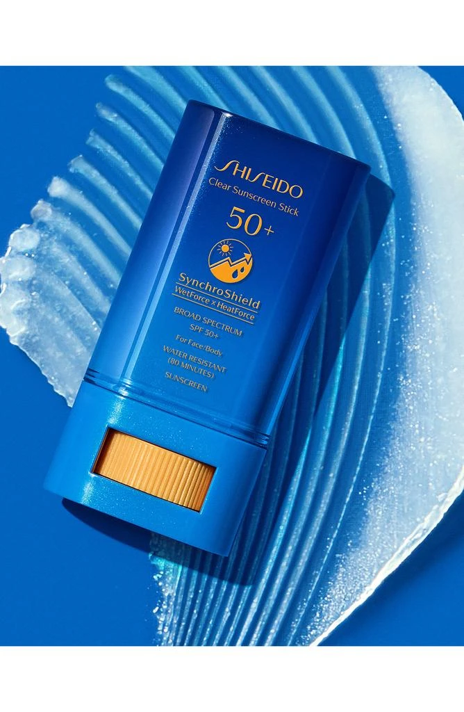 Shiseido Clear Sunscreen Stick SPF 50+ for Face & Body 8