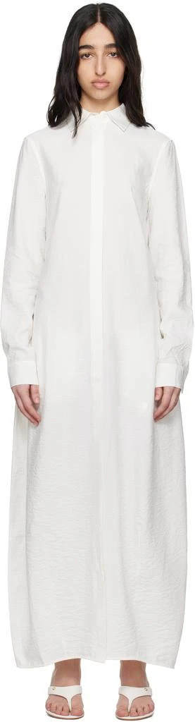 Totême White Parachute Shirt Maxi Dress 1