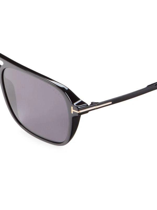 TOM FORD 59MM Rectangle Sunglasses 3