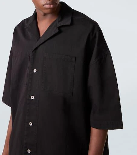 Rick Owens Magnum Tommy oversized cotton twill shirt 5