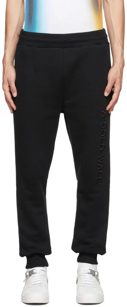 A-COLD-WALL* Black Essential Lounge Pants 1