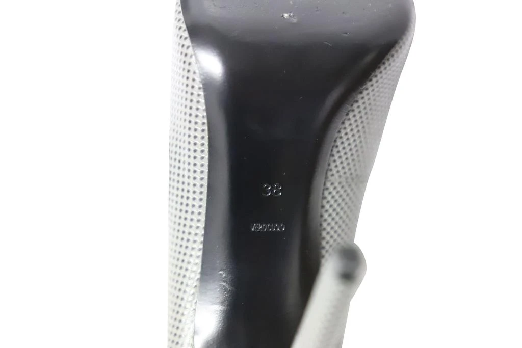Alexander Wang Alexander Wang Court Stiletto Heels in Grey Leather 6