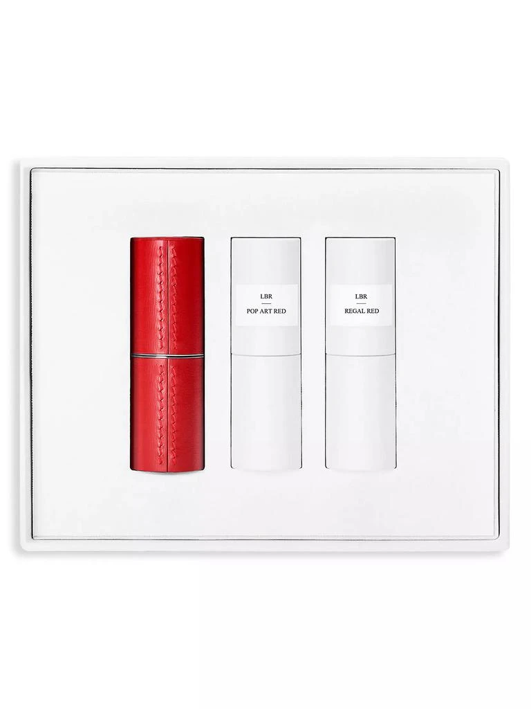 La Bouche Rouge Lipstick Set With Fine Leather Case 8