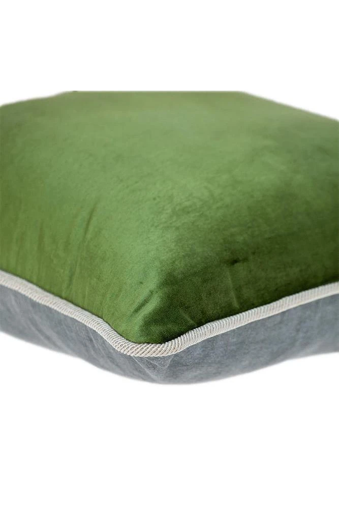 Parkland Maia Transitional Olive Throw Pillow 4