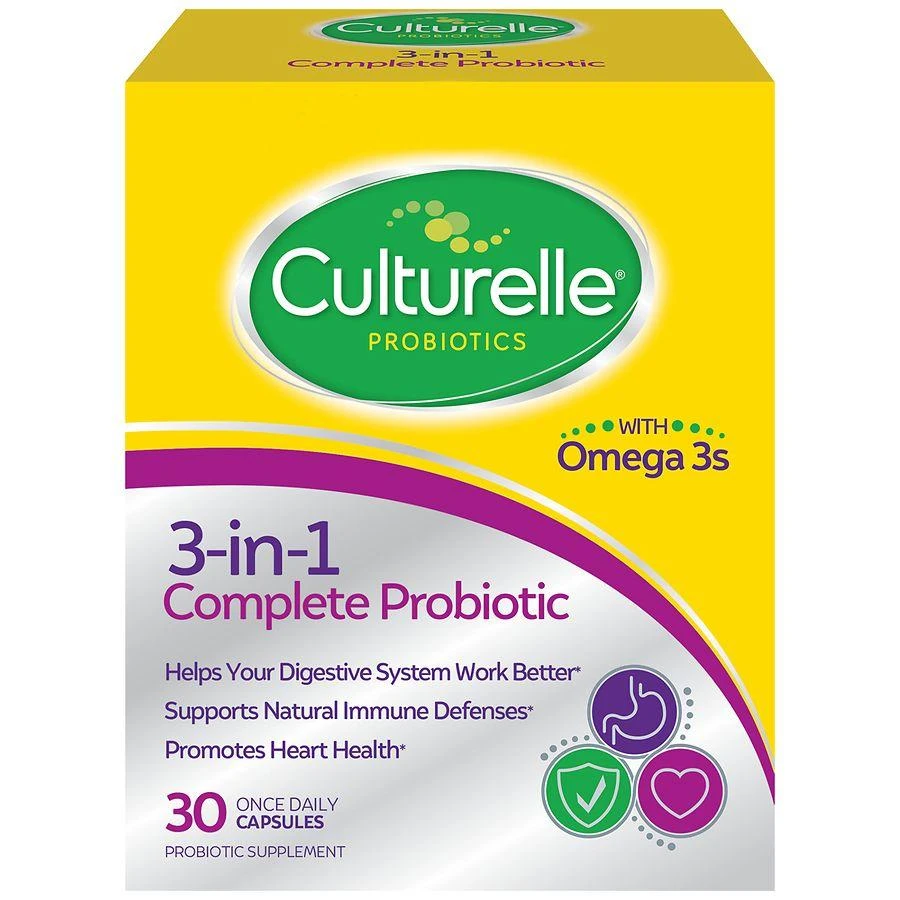 Culturelle 3-in-1 Complete Probiotic Daily Formula 1