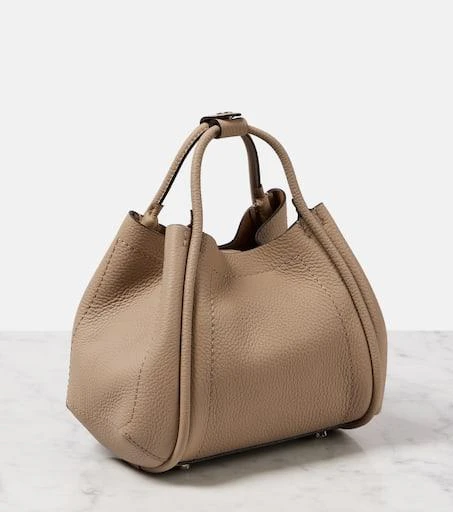 Max Mara Marin Mini leather tote bag 4