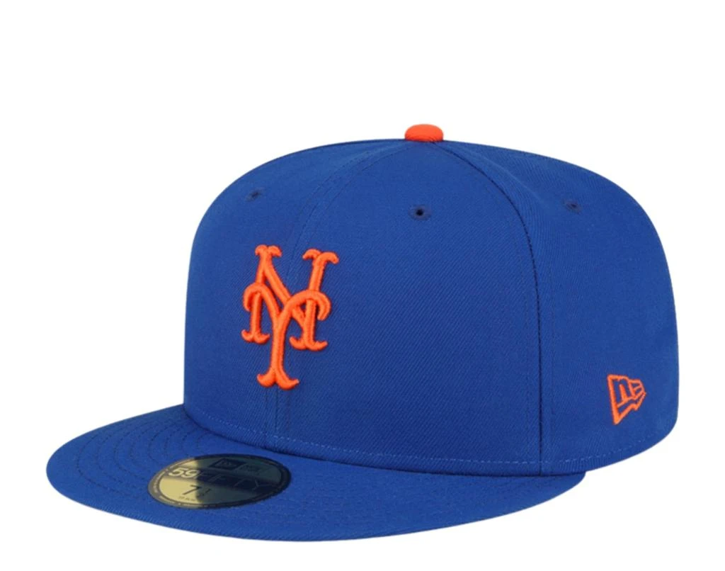 New Era New York Mets OTC 59FIFTY Fitted Cap 60291256 - Blue/Grey UV 1