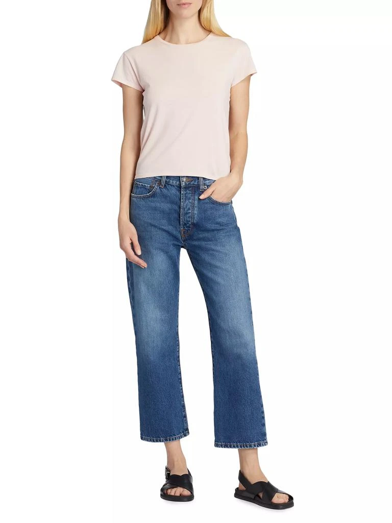 The Row Lesley Mid-Rise Crop Jeans 2