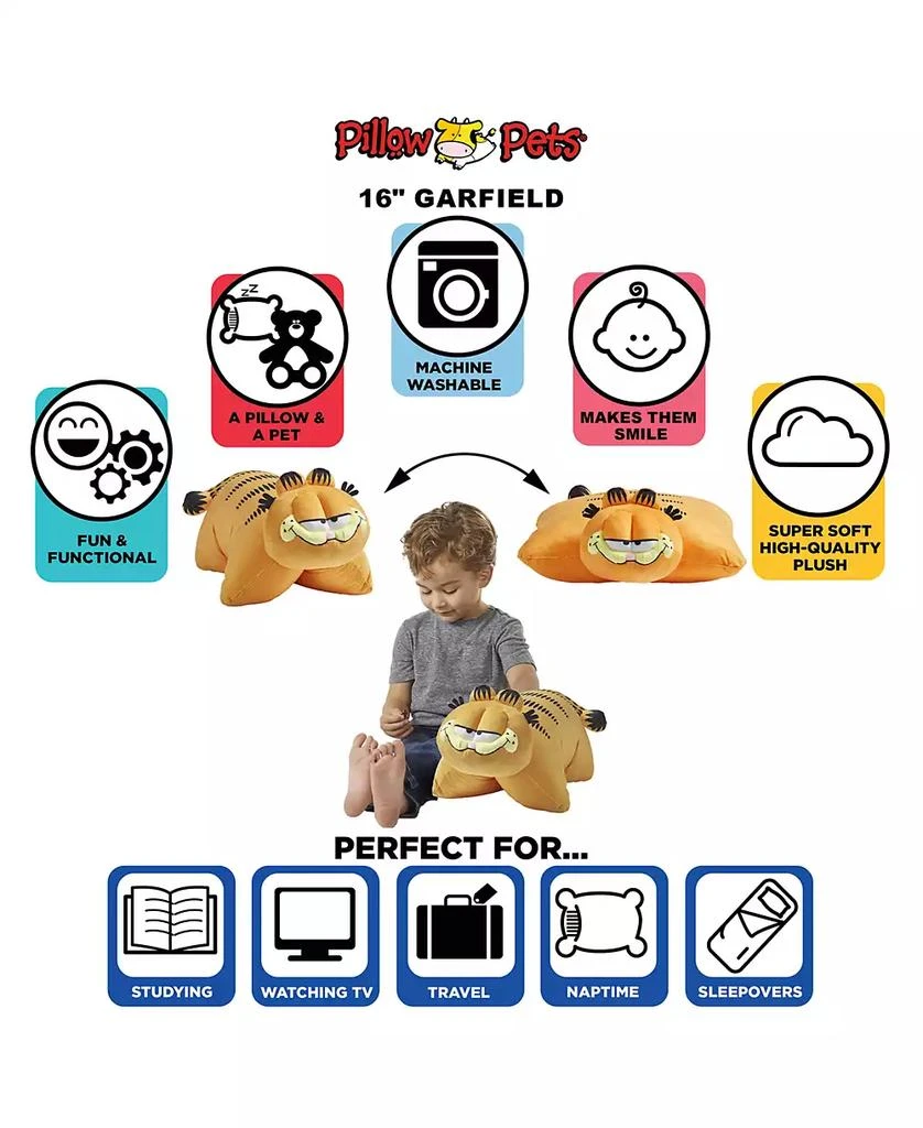 Pillow Pets Nickelodeon Garfield Pillow Pet 7