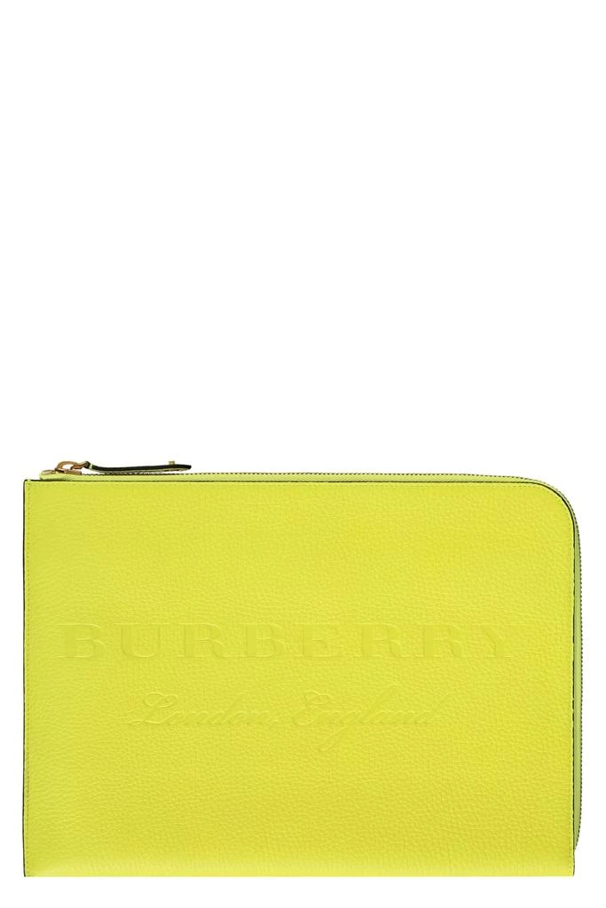 Burberry Leather Briefcase 1