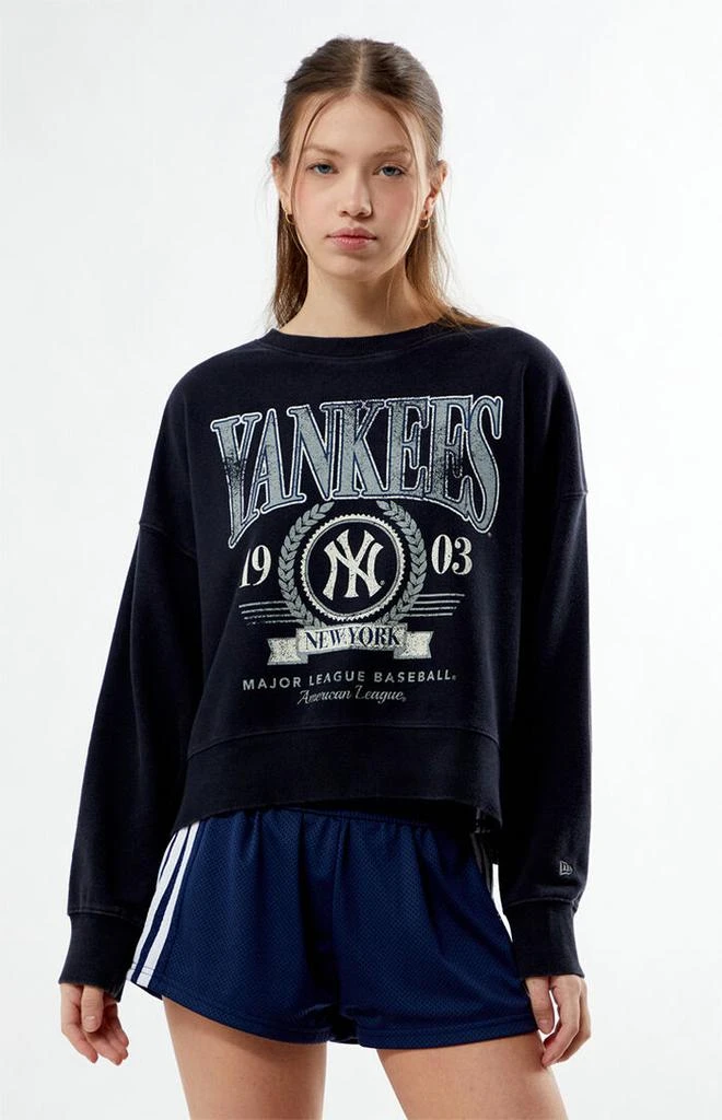 New Era NY Yankees Crew Neck Sweatshirt 1