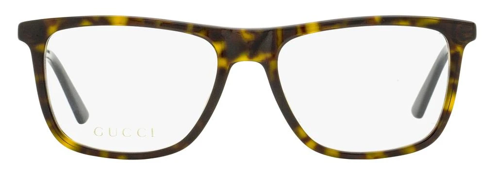Gucci Men's Classic Rectangular Eyeglasses GG0691O 002 Havana/Gold 54mm 2