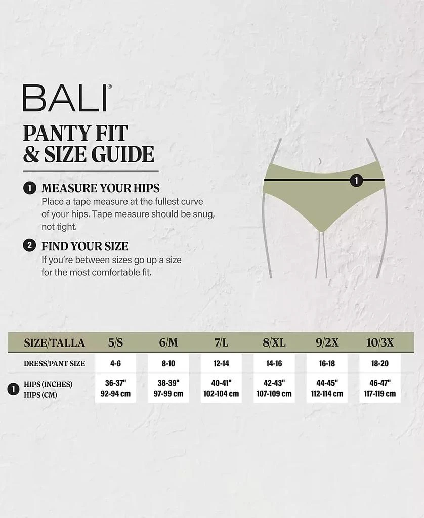 Bali One Smooth U All Over Smoothing Brief Underwear 2361 7