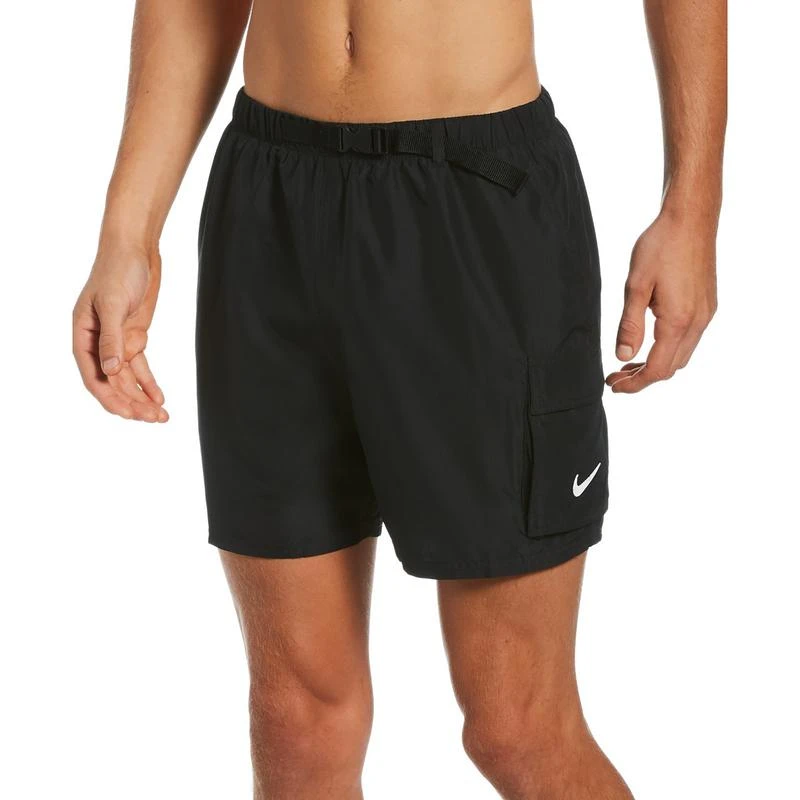 NIKE Nike Belted Packable 5" Volley Shorts - Men's 1