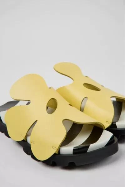 Camper Camper Twins Lightweight Leather Flower Sandals 3