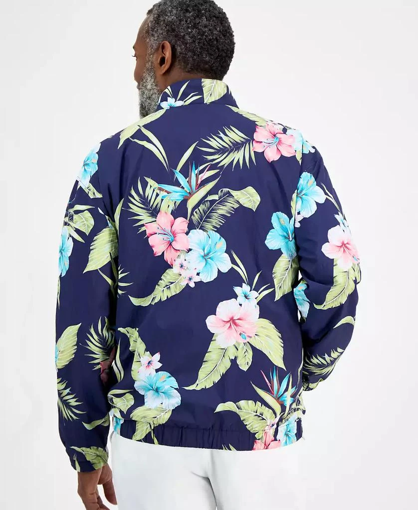 Club Room Men's Hibiscus Floral Lightweight Jacket, Exclusively at Macy's 5