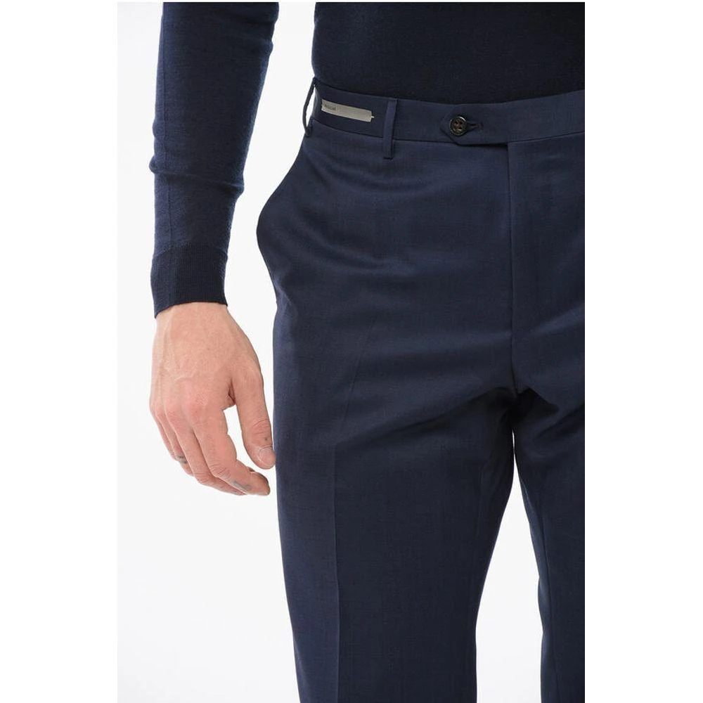 Corneliani Virgin Wool Pleated Men's Pants 2