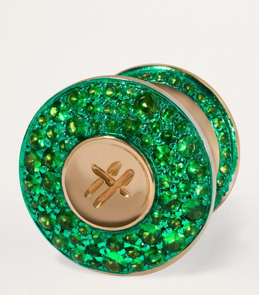 Annoushka x Harrods Yellow Gold and Tsavorite My Life in Charms Teacup Charm 2