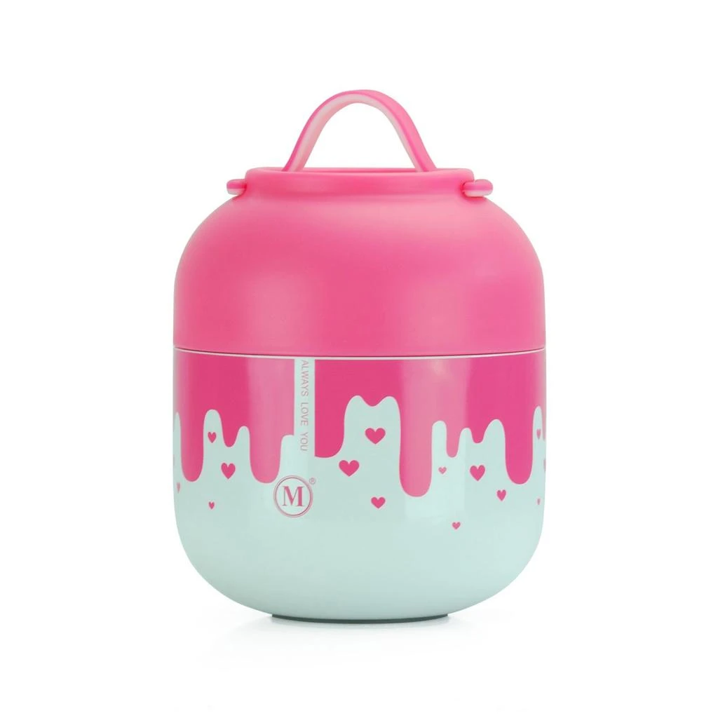MNML Insulated Food Jar V2 - 17oz - Set of Two - White 7