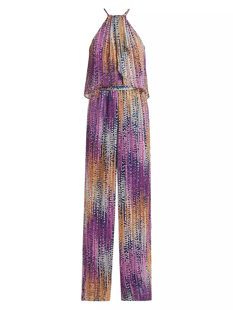 Ramy Brook Leora Tie-Dye Dotted Jumpsuit 1