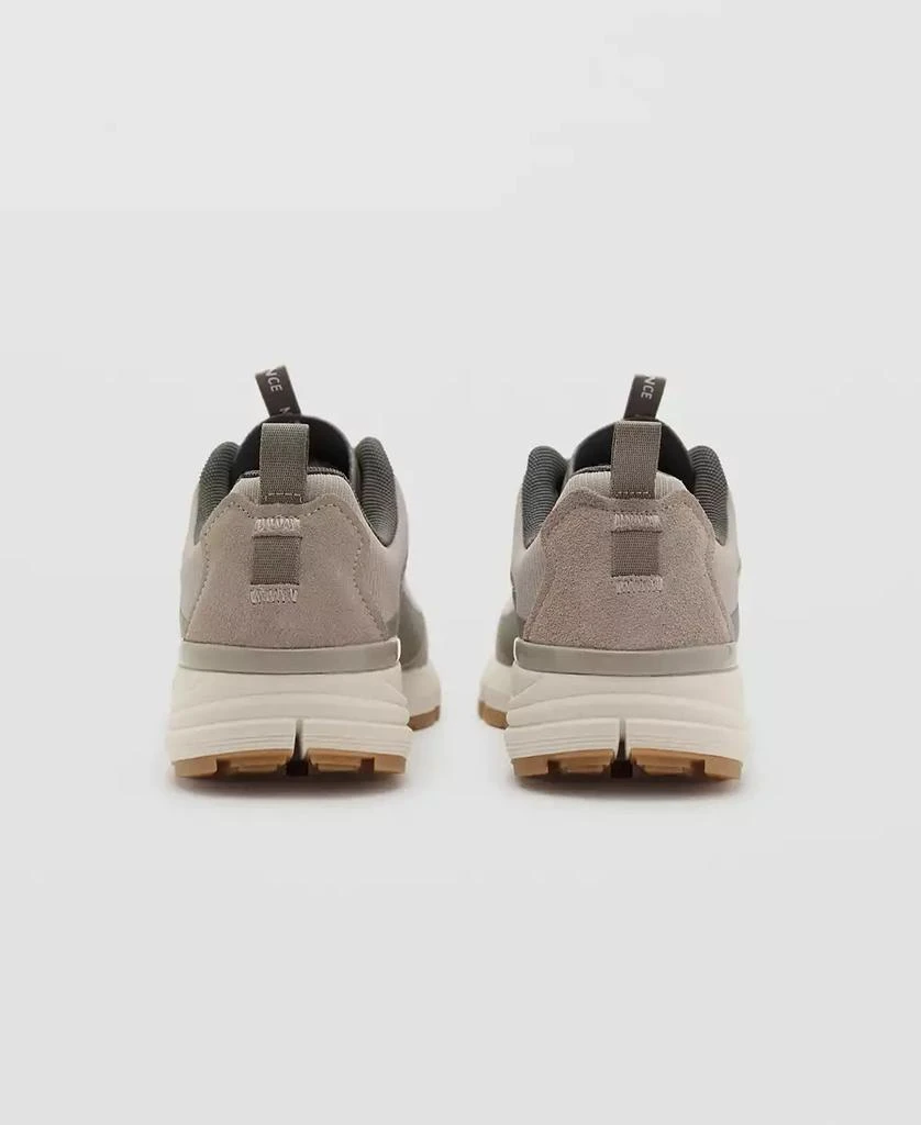 Mango Men's Lace-Up Panel Sneakers 3