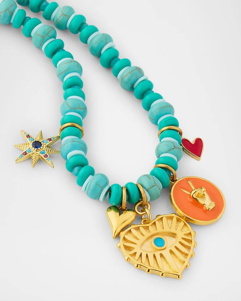 Elizabeth Cole Bellatrix Charm Necklace 3