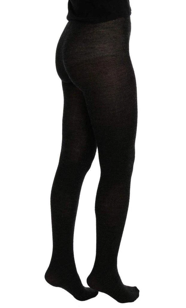 Dolce & Gabbana Dolce & Gabbana  Gray Wool Blend Stretch Tights 4