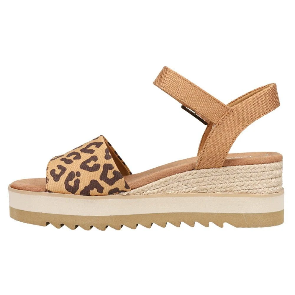 TOMS Diana Leopard Platform Wedge Sandal 3