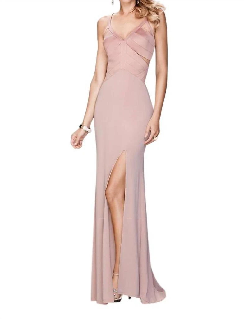 La Femme La Femme - Jersey Prom Dress 1