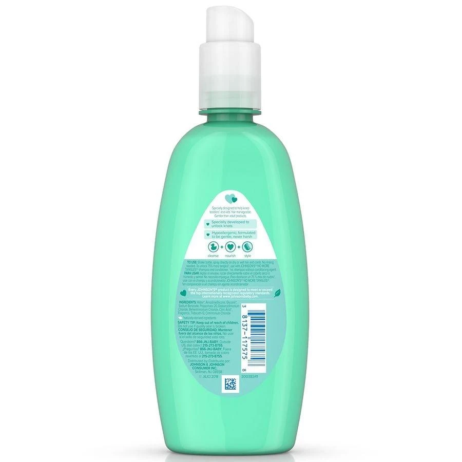 Johnson's Baby No More Tangles Hair Detangling Spray, Tear Free 2