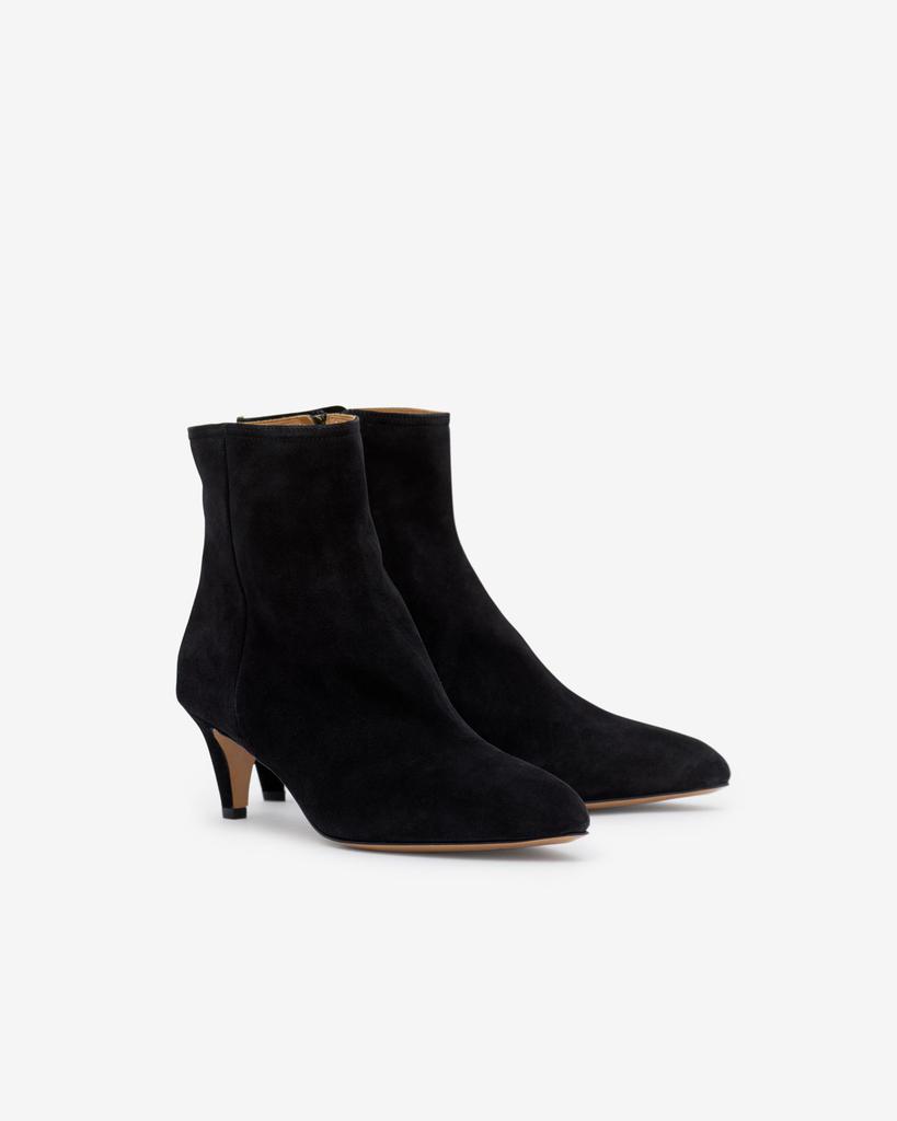 Isabel Marant ISABEL MARANT, DEONE SUEDE LEATHER LOW BOOTS - Women - Black - 39