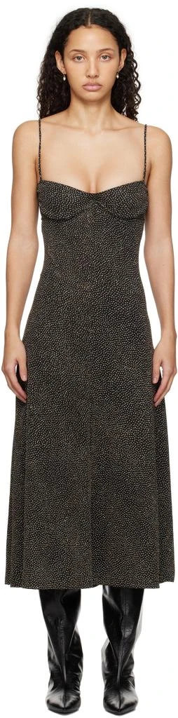 Beaufille Black Ariel Midi Dress 1