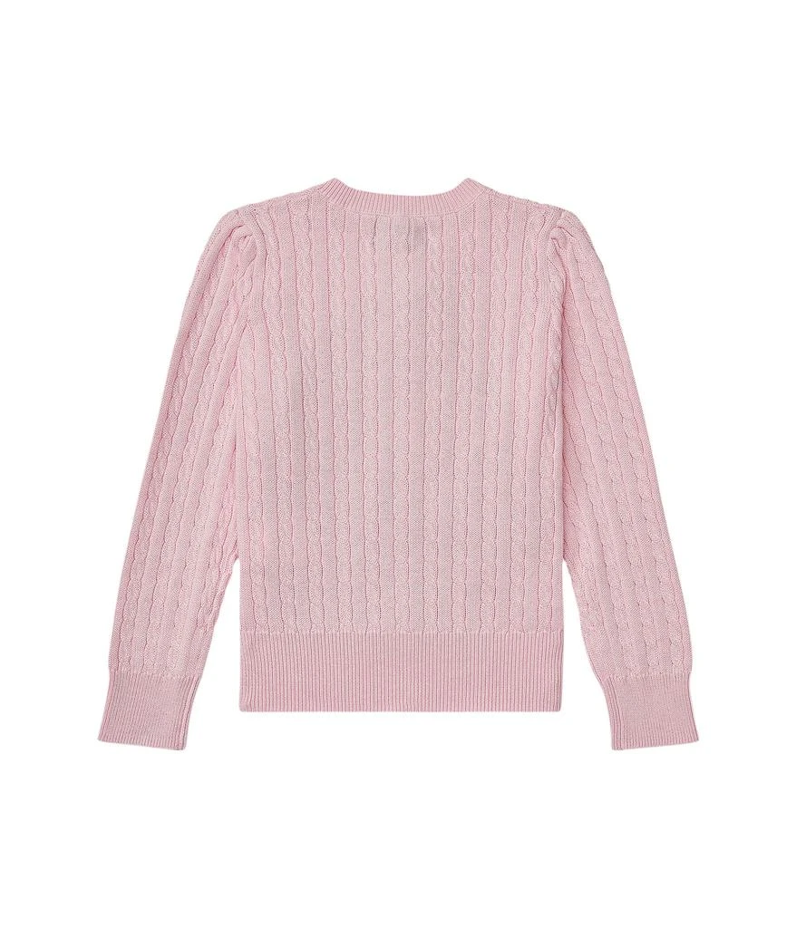 Ralph Lauren Cable Knit Cotton Cardigan (Little Kids) 2