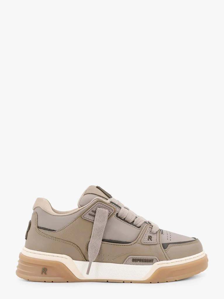 Represent Studio leather sneakers with contrasting profiles 1
