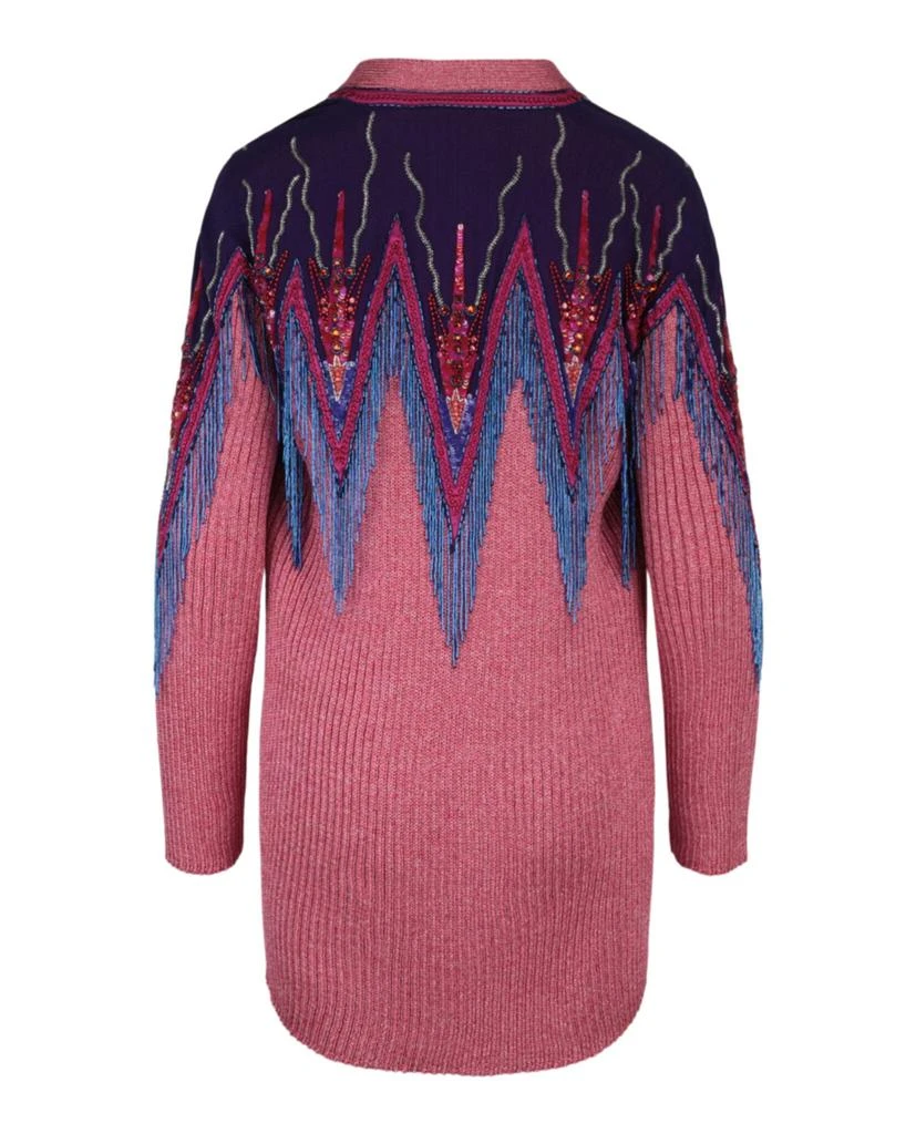 Gucci Sequin And Fringe Cardigan 2