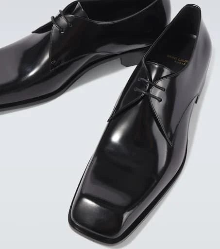 Yves Saint Laurent Jean leather Derby shoes 4