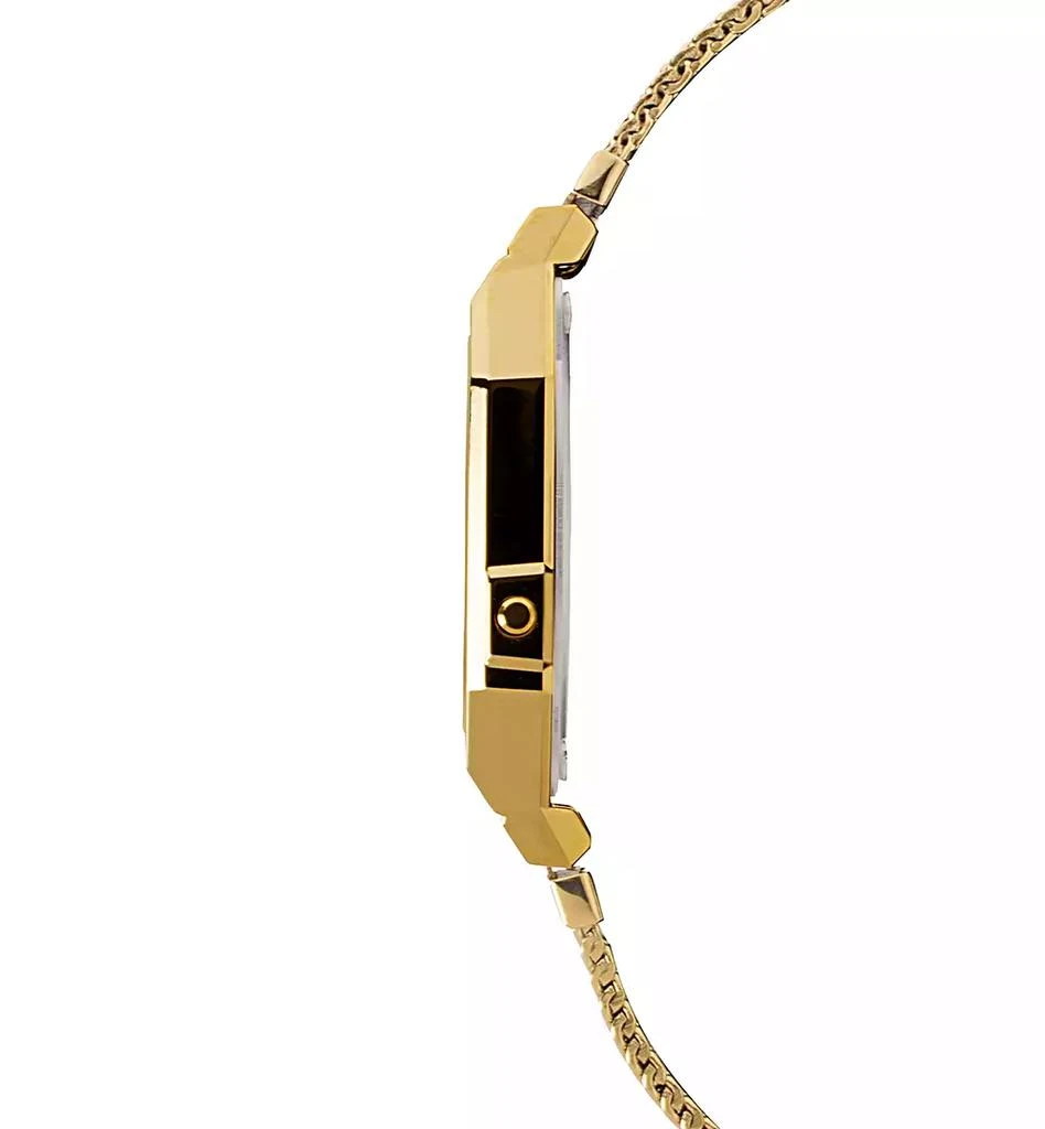 Casio Unisex Gold-Tone Stainless Steel Mesh Bracelet Watch 35.5mm 2
