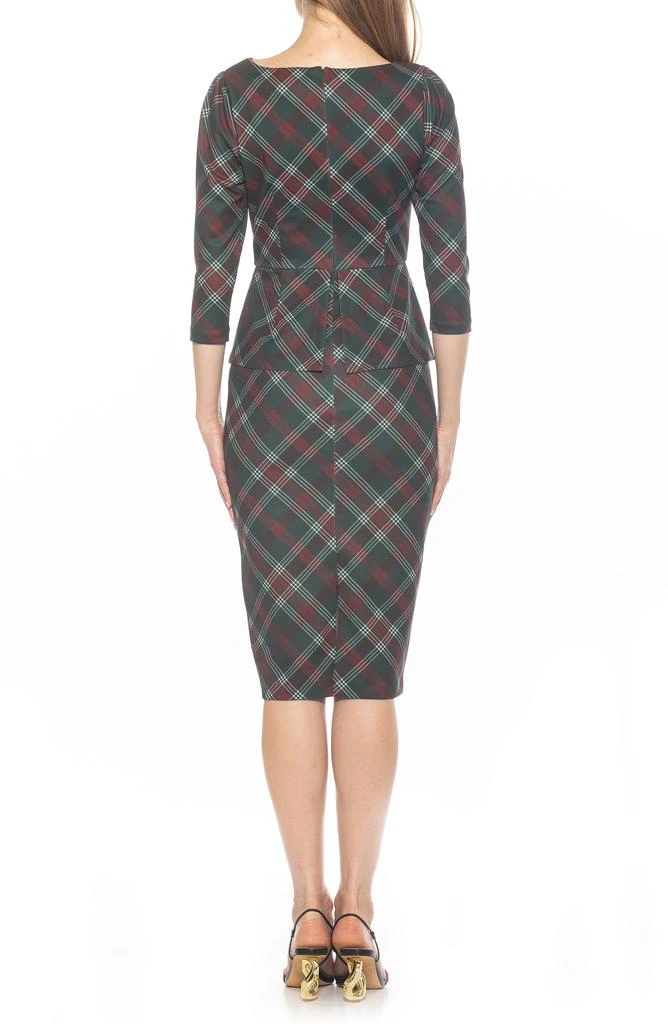 ALEXIA ADMOR Joyce Sheath Midi Dress 2