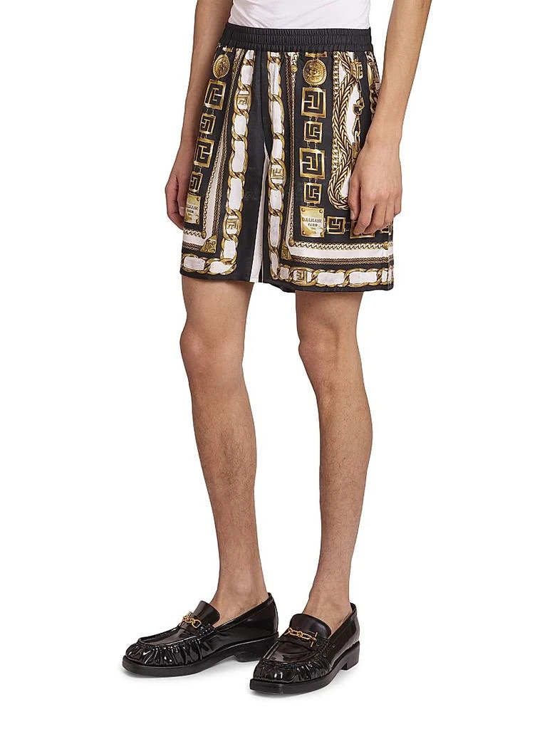 Balmain Foulard Printed Shorts 4