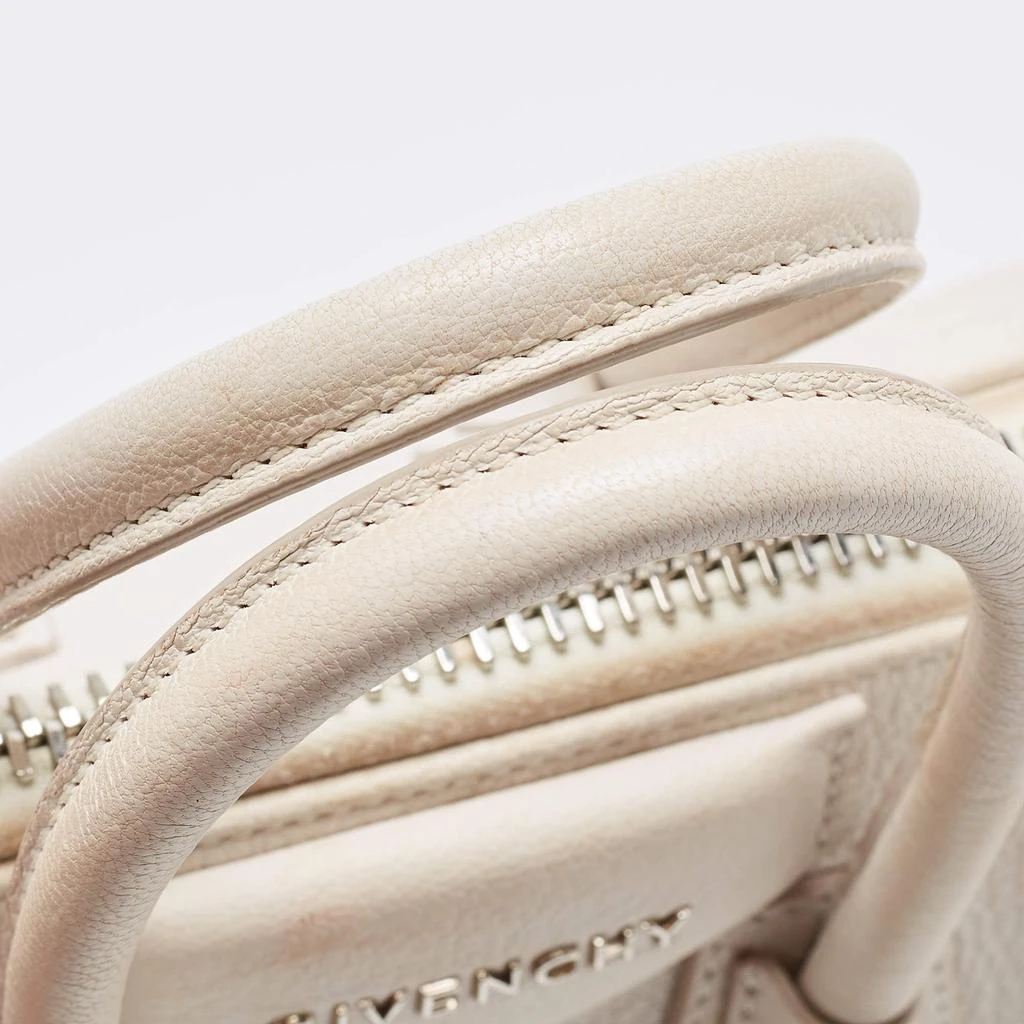 Givenchy Givenchy Off White Leather Mini Antigona Satchel 8