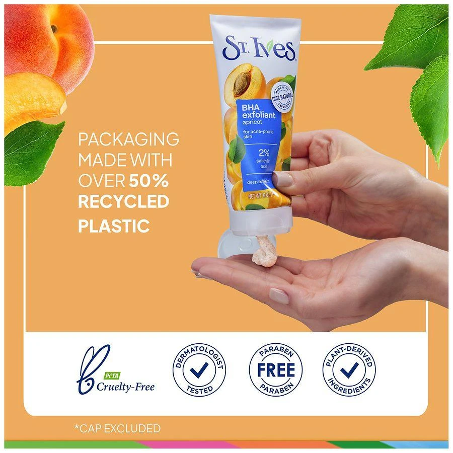 St. Ives Acne Control Face Scrub Apricot 5