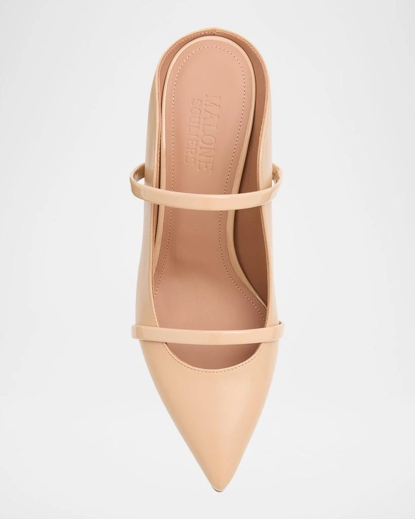 Malone Souliers Maureen Leather Dual-Band Mule Pumps 5