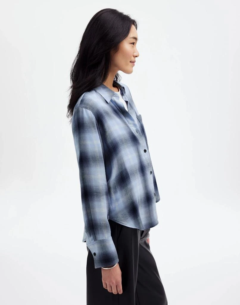 Madewell Easy Y-Neck Button-Up Shirt 3