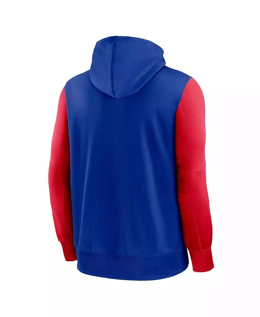 NIKE Men's Royal Buffalo Bills Performance Full-Zip Hoodie 2