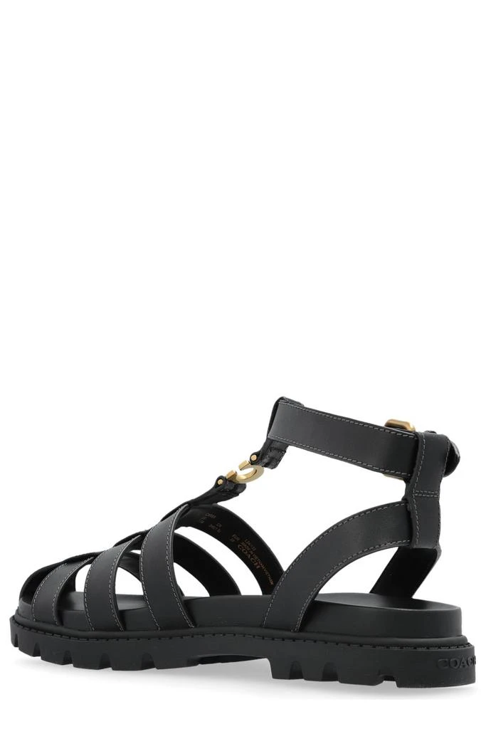 Coach Coach Sculpted C Fisherman Sandals 3