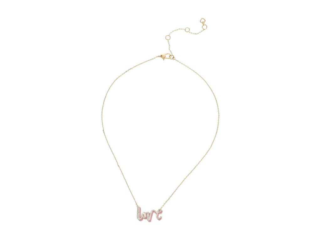 Kate Spade Say Yes Love Pendant Necklace